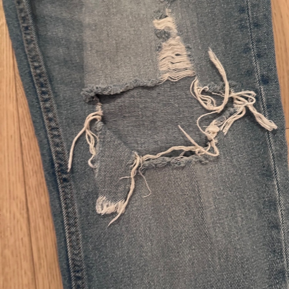 REFUGE DENIM DISTRESSED BOYFRIEND JEANS womens SIZE 11 - Picture 3 of 8